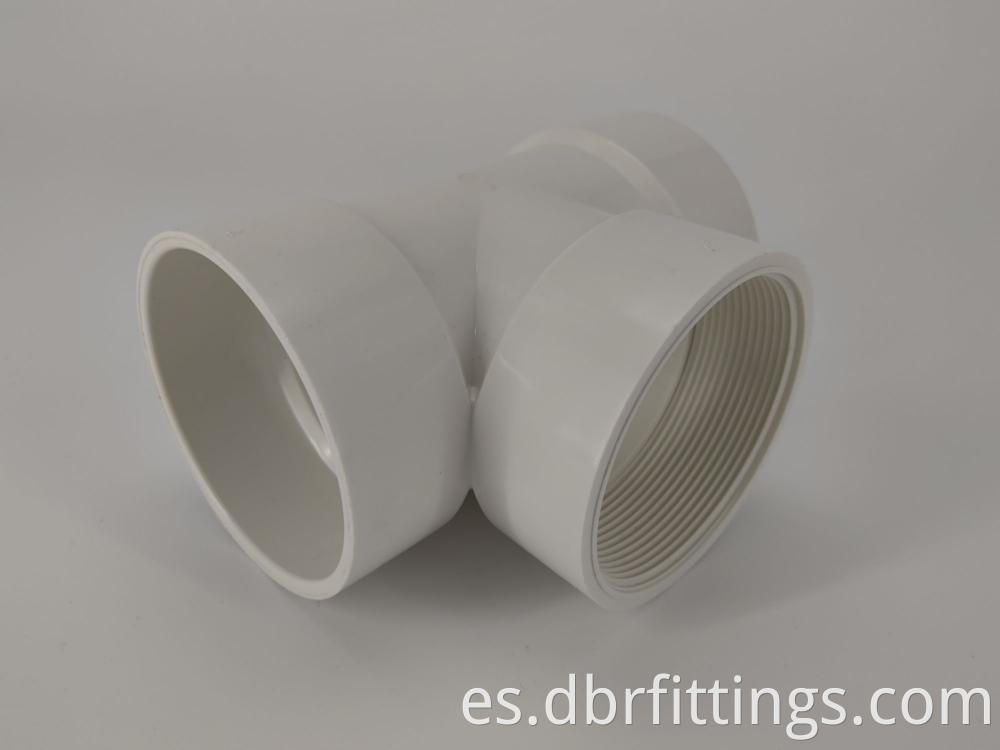 UPC PVC fittings FLUSH CLEANOUT TEE